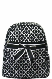 Quilted Backpack-GE2010/BK